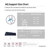 AQ 11811 Extended Elastic Elbow Support