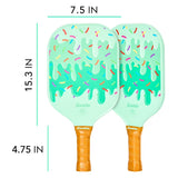 Franklin Sports Ice Cream Youth Pickleball Paddle