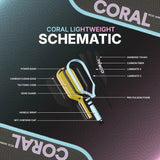 Six Zero Coral Lightweight Hybrid 16Mm