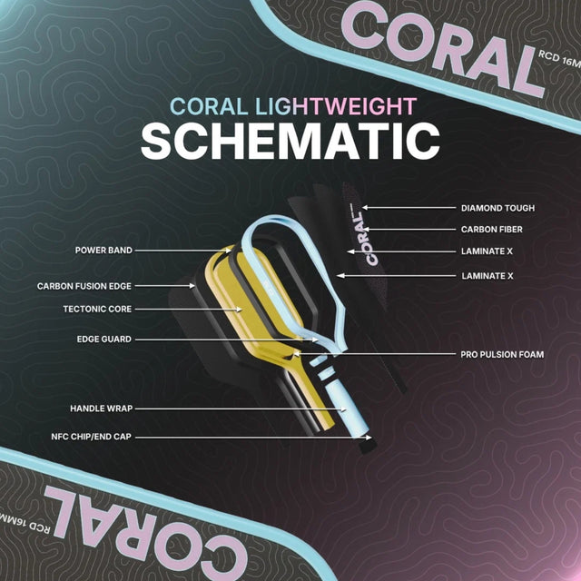 Six Zero Coral Lightweight Hybrid 16Mm