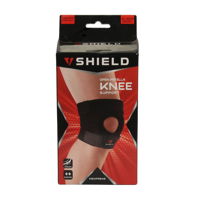 Adj Open Patella Knee Support Shrt