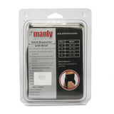 Manly Adult Supporter 6In Poly Plain W/Brief