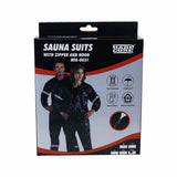 Hardcore Sauna Suits W/Zipper And Hood