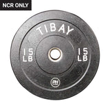 Playhard Fitness Tibay Series Crumb Bumper Plates (15 Lbs)