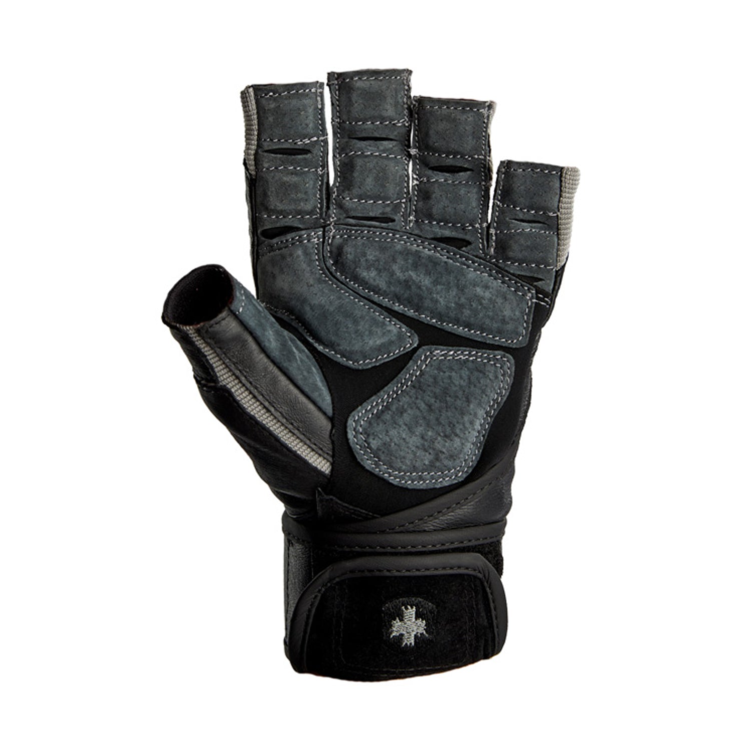 ウエイトトレーニング Harbinger Bioflex Wristwrap Glove Gray L Harbinger Bioflex Wristwrap Glove Gray L