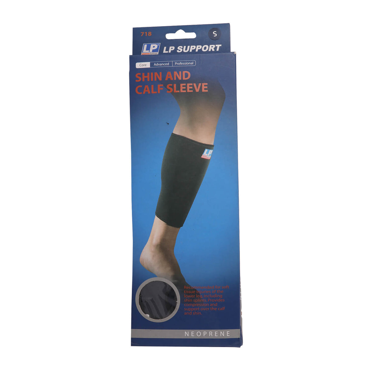 Leosportz (1 pair) of calf compression support sleeves for Shin